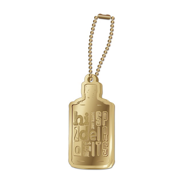 【コレクションライン】SPIRITS Bottle LOGOキーホルダー